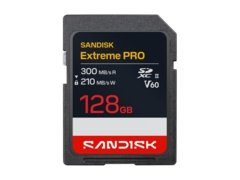 SanDisk Extreme PRO SDXC UHS-II Mälukaart 128GB 300MB/s