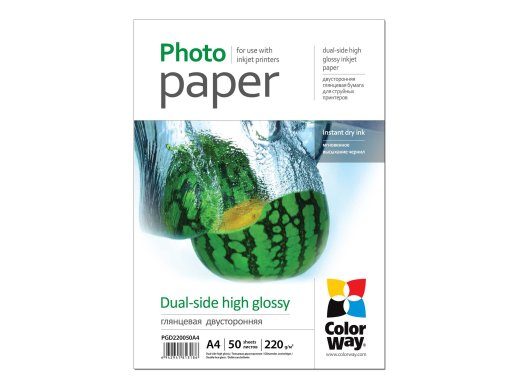High Glossy dual-side Foto paper 220 g/m² A4