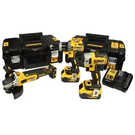 DEWALT DCK384P2T 18V KOMBO ELEKTROONILINE TÖÖRIISTADE komplekt