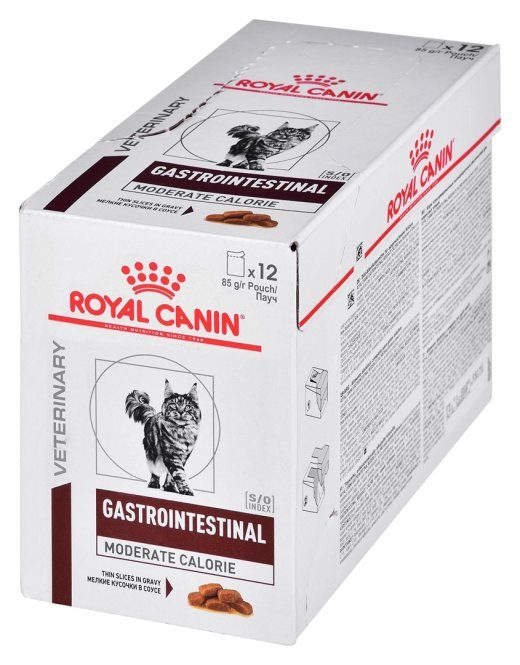ROYAL CANIN Gastrointestinal Moderate Calorie - wet cat food - 12 x 85g