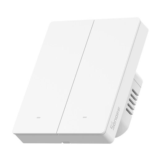 Sonoff ZBM5-2C-80W (2-kanaliline) Zigbee nutikas puute seinlüliti