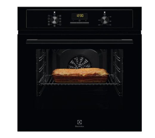 Electrolux EOF3H50BK Sisseehitatud Ahj Must, Roostevaba Teras 65l