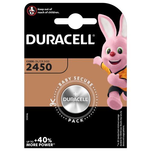 Duracell CR2450 liitium 3V tahvelarvuti aku