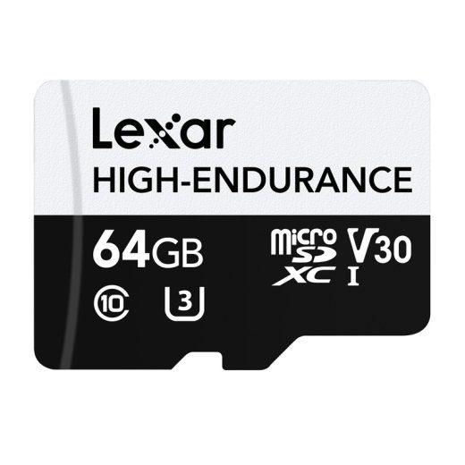 Lexar High-Endurance microSDHC/microSDXC 64GB mälukaart