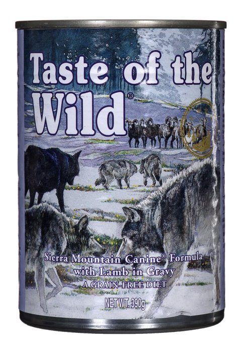 TASTE OF THE WILD Sierra Mountain - märjakass - 390 g