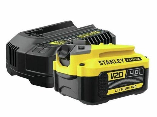 Stanley SFMCB14M1-QW 18V V20 Aku käivitamiskomplekt - 1 x 4Ah