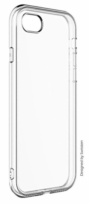Swissten läbipaistev tarretagasi kaas 1.5 mm silikoonkaas Apple iPhone 14 Plus jaoks läbipaistev