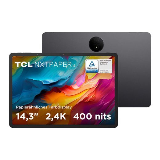TCL NxtPaper 14 14,3 WiFi 8GB 256GB klappkaas + TPen hall