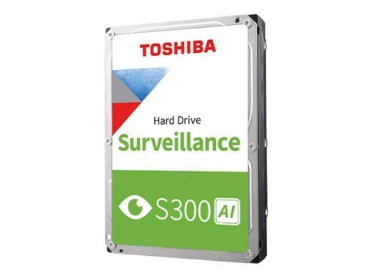 Toshiba HDD S300 AI surveillance - 10 TB - 3,5" - SATA 6 /s