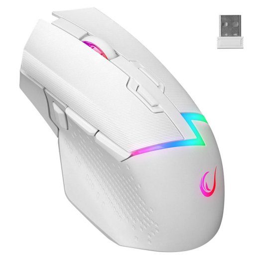 RAMPAGE DROP M3 V2 24000 DPI BALTOJOS WIRELESS PELĖS