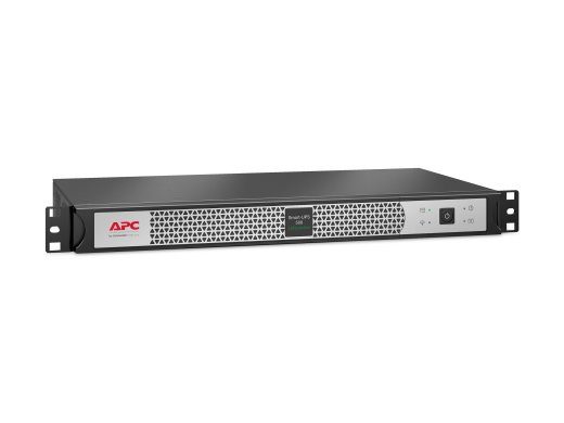 APC Smart-UPS SC SCL500RMI1UC UPS Rack Li-ion AC 230V 400Watt 500VA 1-phase Ethernet 10/100 USB output connectors 4 1U Black silver