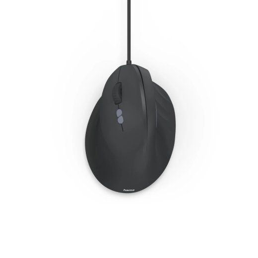 Hama ECM-500L Vasakukäes USB Type-A Optiline Hiire 1800 dpi