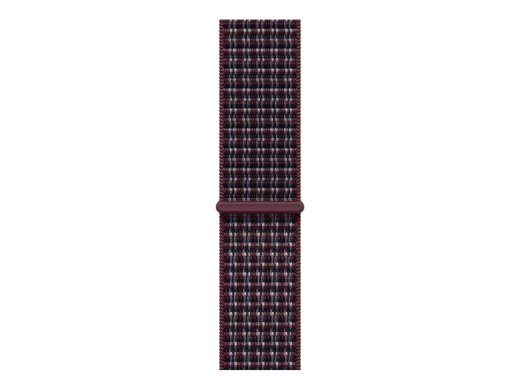 Apple 46mm Sport Loop 145-220 mm 100% taastatatud spandex, 100% taastatatud polüester, 80% taastatatud nailon Burgundi karikas