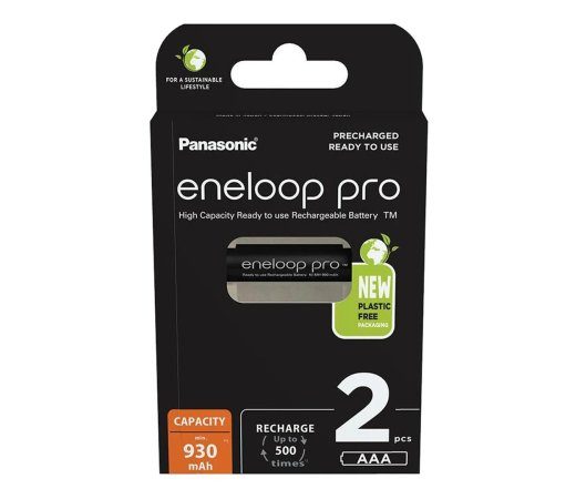 PANAsonic ENELOOP PRO AAA 930 mAh laetavad akute 2 szt