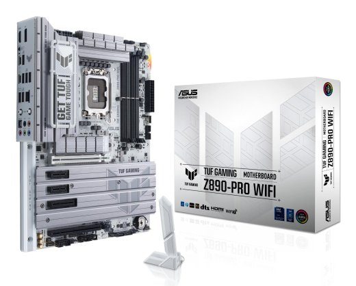 Emaplaat ASUS Intel Z890 LGA1851 ATX Mälu DDR5 Mälupesi 4 TUFGAMINGZ890-PROWIFI