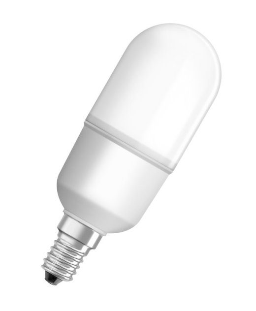 LED Täpi pulk E14 10 W Soe valge