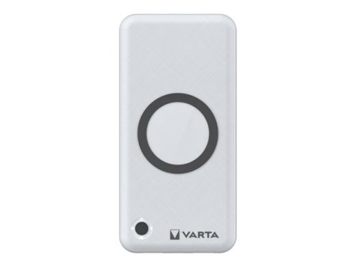 Varta juhtmeta laetav laetav 20000mAh 20Watt 2xUSB-A 1xUSB-C valge