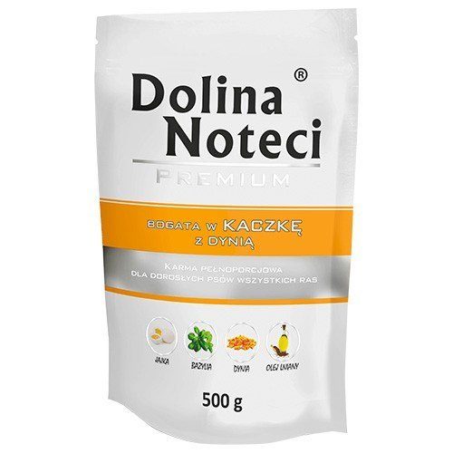 Dolina Noteci Premium part kõrvitsaga märgkoera toit 500 g
