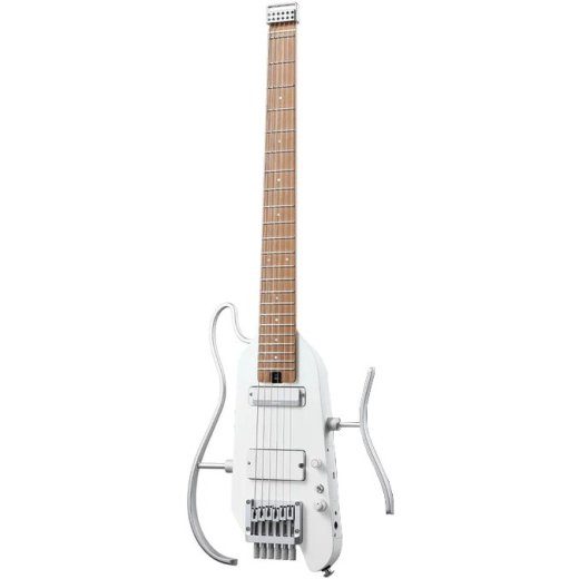Donner Hush X Pro Balta - elektrinė gitara