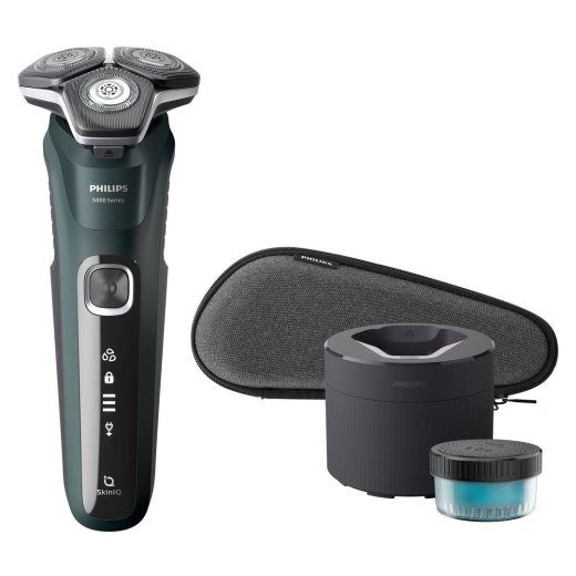 „Philips S5884/50“ šlapias ir sausas elektrinis skustuvėlis, juodas