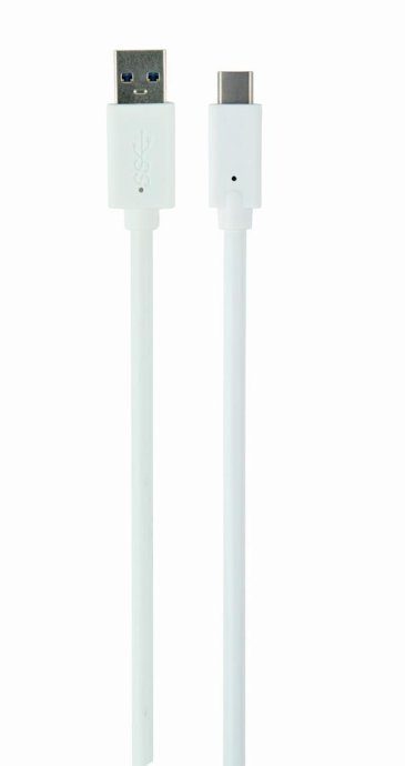 USB-C TO USB3 1M valge/CCP-USB3-AMCM-1M-W GEMBIRD