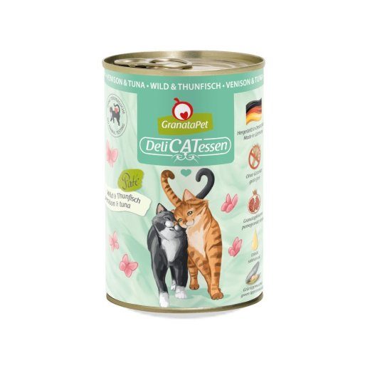 GRANATAPET DeliCATessen Metssea ja tuunikala - niiske kassitoit - 400g