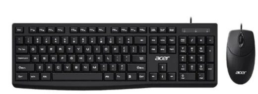 Acer OAK040 juhtmega klaviatuur + hiir USB / ENG