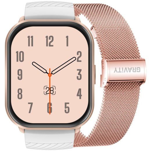 Nutikavaat Gravity Strap + Bracelet GT43-4 / roosa