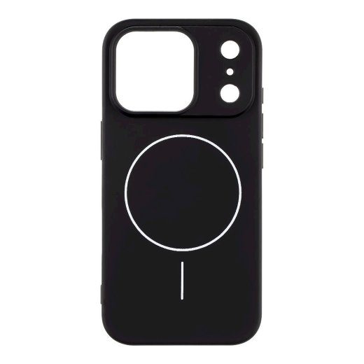 OBAL:ME MagNetix matt TPU ümbris Apple iPhone 17 Pro jaoks / must