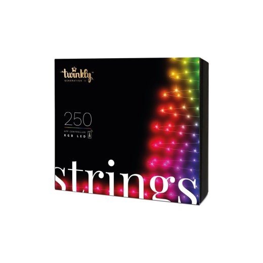 TWINKLY Strings 250 (TWS250STP-BEU) nuti-jõulülid 250 LED RGB 20 m