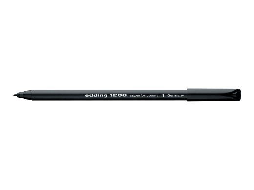edding 1200 kiudotipuga pliiats Must
