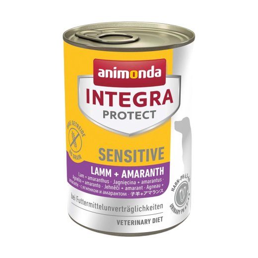 ANIMONDA Integra Protect Adult Sensitive Lamb amaranthiga - märg koeratoit - 400g