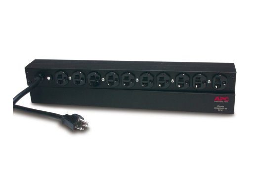 APC Basic Rack-Mount PDU Võimsusjaotusühik 10-Väljund 20A Must 3,65m