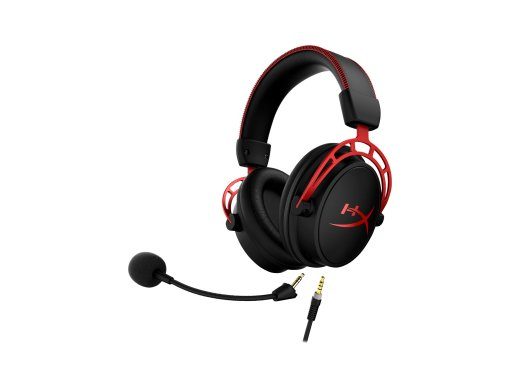 HyperX Cloud Alpha Wired Headset Black Red