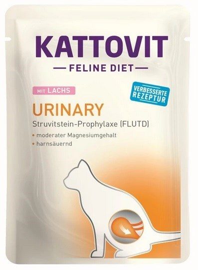 KATTOVIT Feline Diet Urinary Lõhe - märgkassitoit - 85g