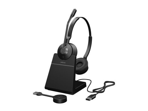 Jabra Engage 55 SE Stereo juhtmevabad kõrvaklapid must