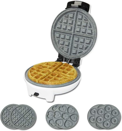 Cecotec Waffle Maker Fun Gofrestone 3in1 700 W Küpsetiste arv 3 Vahvlid/Muffinid/Koogikesed valge