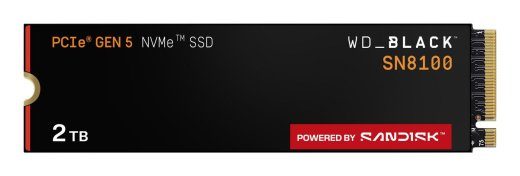 Black Sn8100 2 Tb M.2 Pci Express 5.0 Nvme Tlc 3D Nand