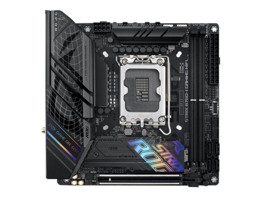 Asus ROG STRIX B760-I GAMING WIFI Töötluse perekond Intel Töötluse pesa LGA1700 DDR5 SDRAM Toetatud kõvaketaste liidesed M.2, SATA Arv