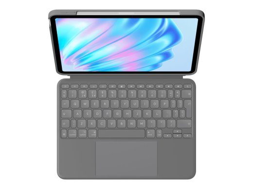 Logitech Combo Touch klaviatuur ja foliokorpuse komplekt, 16-tasemeline kaabel, ÜK