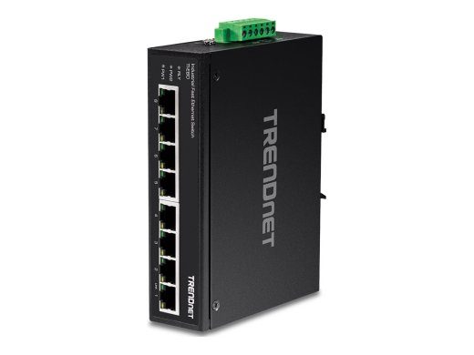 TRENDnet TI-E80 8-Port 10/100 Perjungiklis