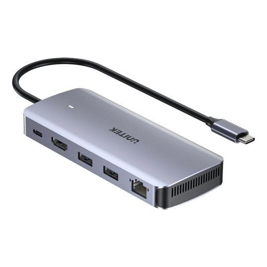 UNITEK AKTIIVNE HUB USB-C 10GBPS,M.2,HDMI, PD 100W