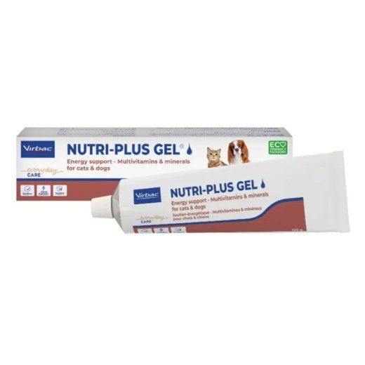 VIRBAC Nutri-Plus Gel Dietary Supplement for Dogs and Cats 120g