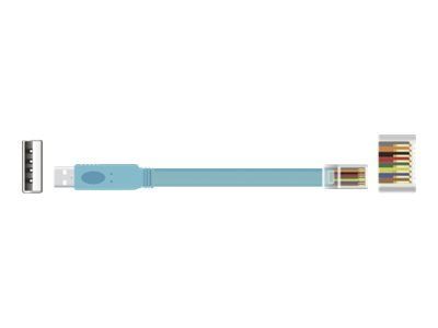 DeLOCK 3m Seriaalkaabel Sinine