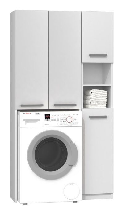 Topeshop MARPOL DD BIEL vannitoa hoiukapi komplekt, Valge