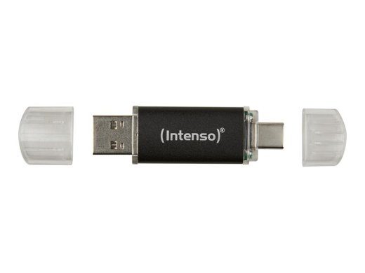Intenso Twist Line 512GB USB 3.2 Gen 1 / USB-C mälu (must)