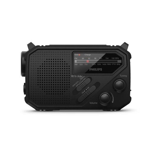Philips TAR1609/00 Kaasaskantav raadio taskulambiga