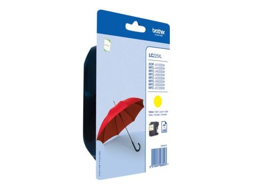 Brother LC225XLY Ink Cartridge Yellow