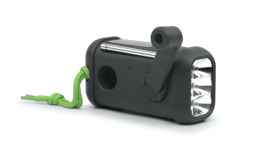Muse Portable Solar Radio with Crank and Flashlight MH-08 MB AUX in Bluetooth FM raadio