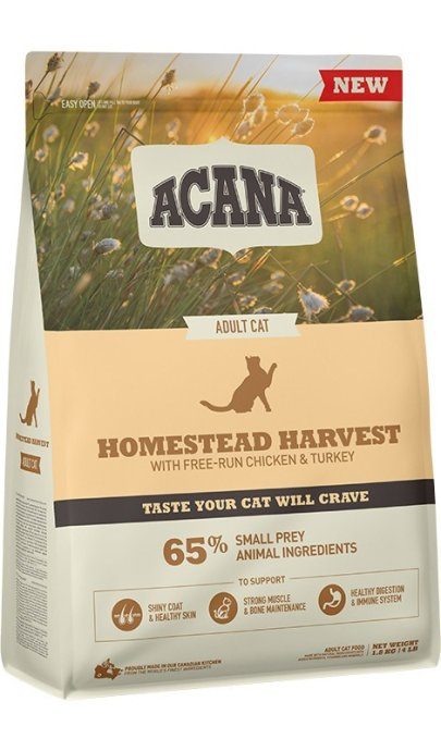 ACANA Homestead Harvest - kuiv kassitoit - 1,8kg